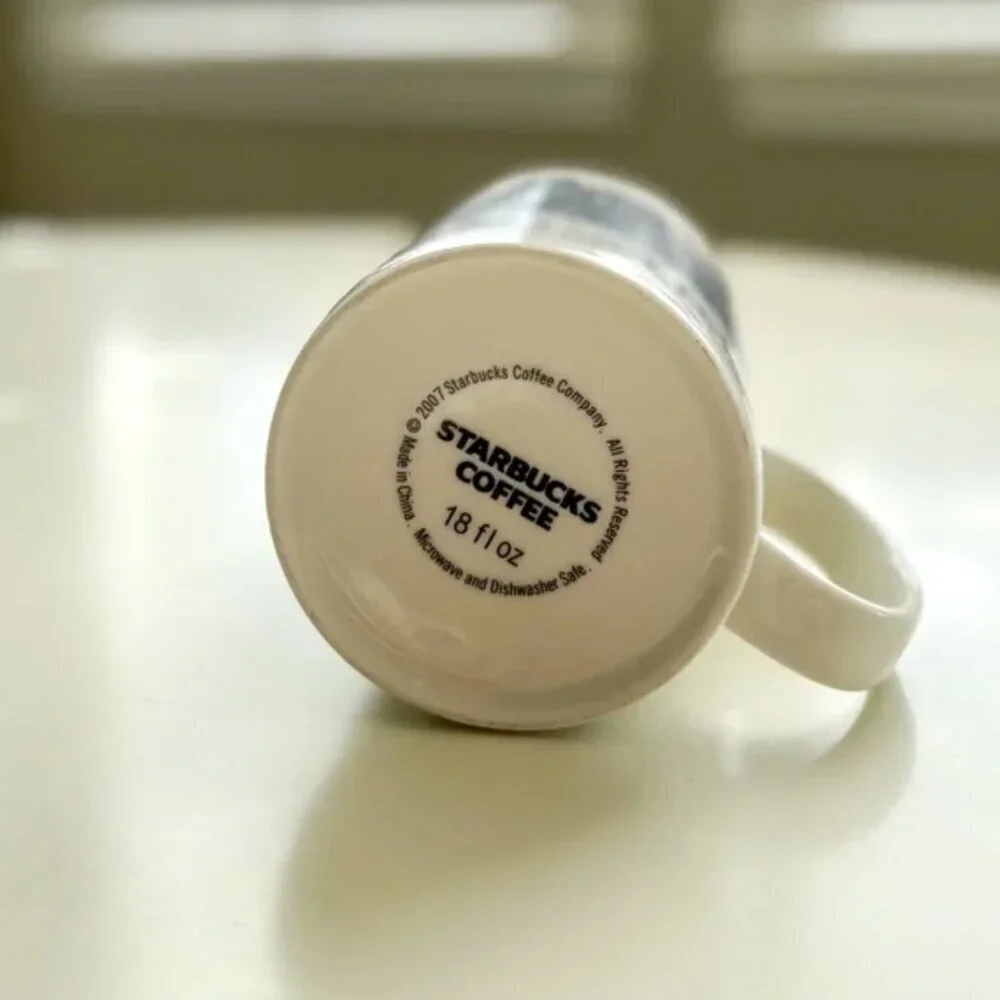 2007 Starbucks Austin Architectural Coffee Mug Collector's Cup Tea Kitchen